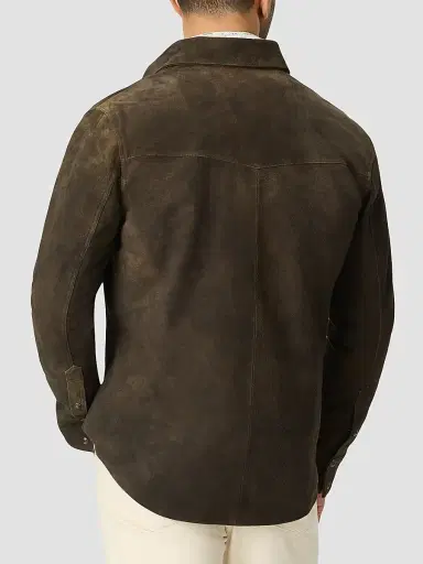 Robert Graham Men's Marstow Suede Shirt Jacket | Thumbnail 3 Robert Graham Men's Marstow Suede Shirt Jacket | Thumbnail 3