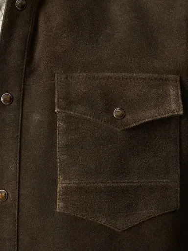 Robert Graham Men's Marstow Suede Shirt Jacket | Thumbnail 4 Robert Graham Men's Marstow Suede Shirt Jacket | Thumbnail 4