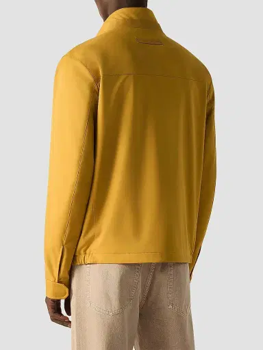 Zegna Men's Microfiber Motorin 100CC Blouson Jacket | Thumbnail 4 Zegna Men's Microfiber Motorin 100CC Blouson Jacket | Thumbnail 4