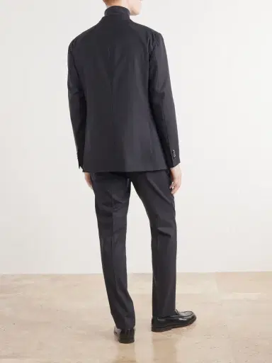 Boglioli Virgin Wool Fresco Suit Jacket - Men | Thumbnail 4