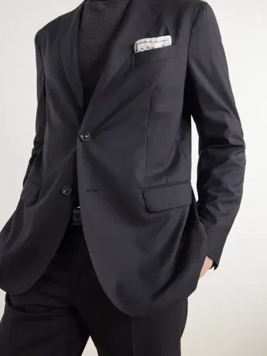 Boglioli Virgin Wool Fresco Suit Jacket - Men | Thumbnail 5