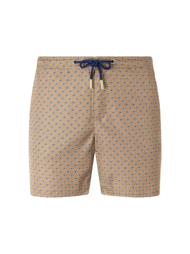 Orlebar Brown Bulldog Straight-Leg Mid-Length Printed Swim Shorts - Men