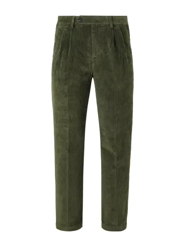 Strallo02 Straight-Leg Cotton-Blend Corduroy Trousers - Men