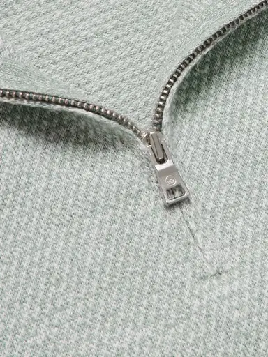 Peter Millar Barlow Merino Wool, Linen and Cotton-Blend Half-Zip Sweater - Men | Thumbnail 5 Peter Millar Barlow Merino Wool, Linen and Cotton-Blend Half-Zip Sweater - Men | Thumbnail 5