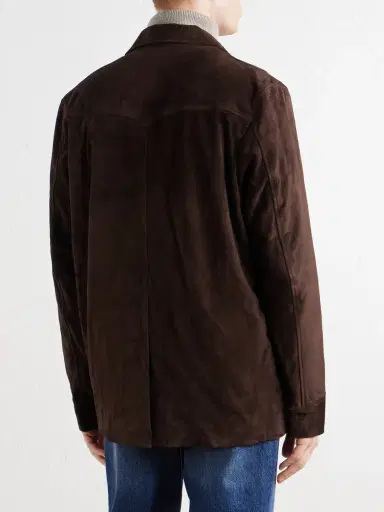 Nili Lotan Ridgway Suede Blazer - Men | Thumbnail 4 Nili Lotan Ridgway Suede Blazer - Men | Thumbnail 4