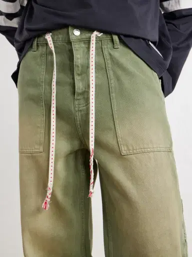 Nahmias Gardener Utility Wide-Leg Drawstring Jeans - Men | Thumbnail 5