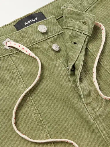 Nahmias Gardener Utility Wide-Leg Drawstring Jeans - Men | Thumbnail 6