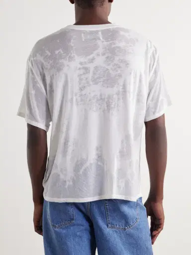 Satoshi Nakamoto I Love Satoshi Printed Distressed T-Shirt - Men | Thumbnail 4 Satoshi Nakamoto I Love Satoshi Printed Distressed T-Shirt - Men | Thumbnail 4