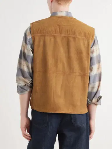 Polo Ralph Lauren Suede Utility Vest - Men | Thumbnail 4