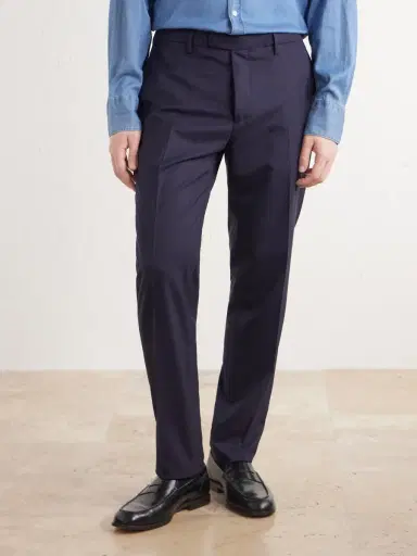 Boglioli Straight-Leg Virgin Wool Trousers - Men | Thumbnail 3