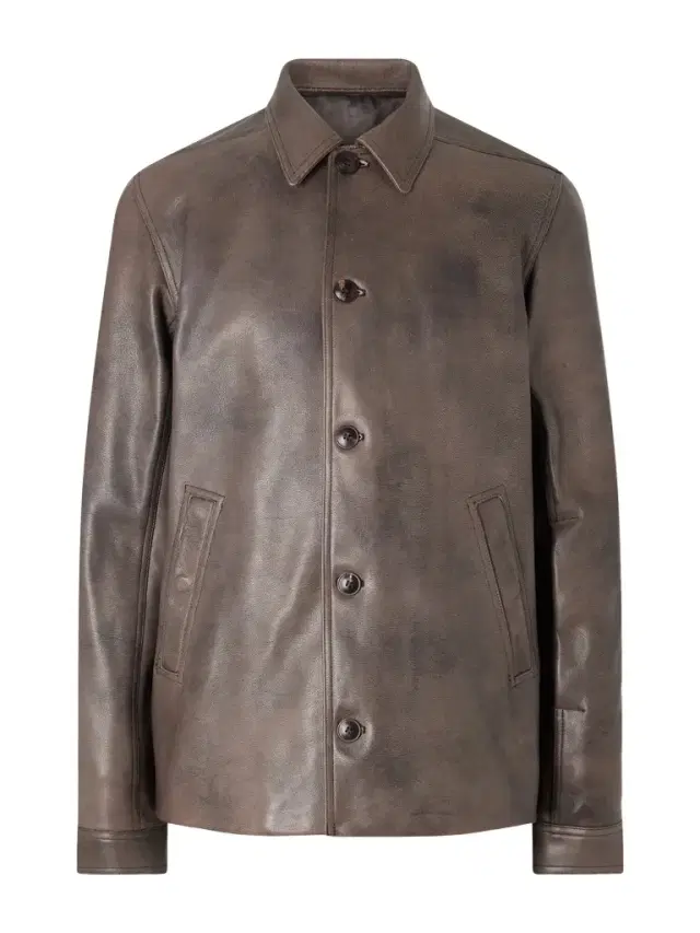 Rick Owens Brad Leather Jacket - Men