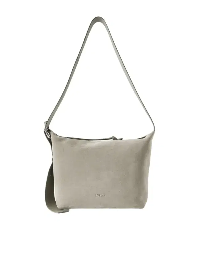 Loewe Loop Medium Logo-Debossed Suede Messenger Bag - Men