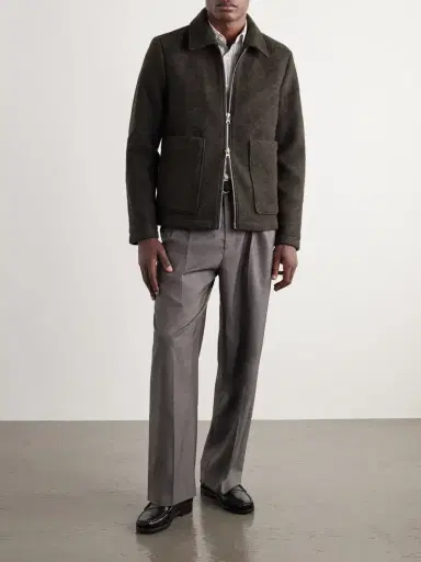 NN07 Gael Brushed Wool-Blend Jacket - Men | Thumbnail 2