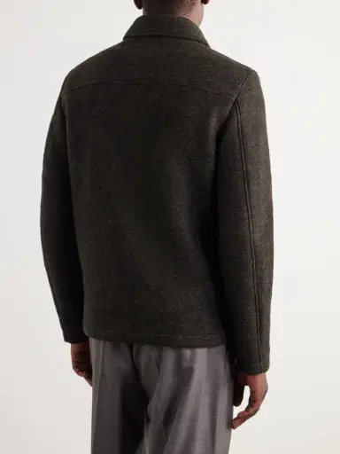 NN07 Gael Brushed Wool-Blend Jacket - Men | Thumbnail 4