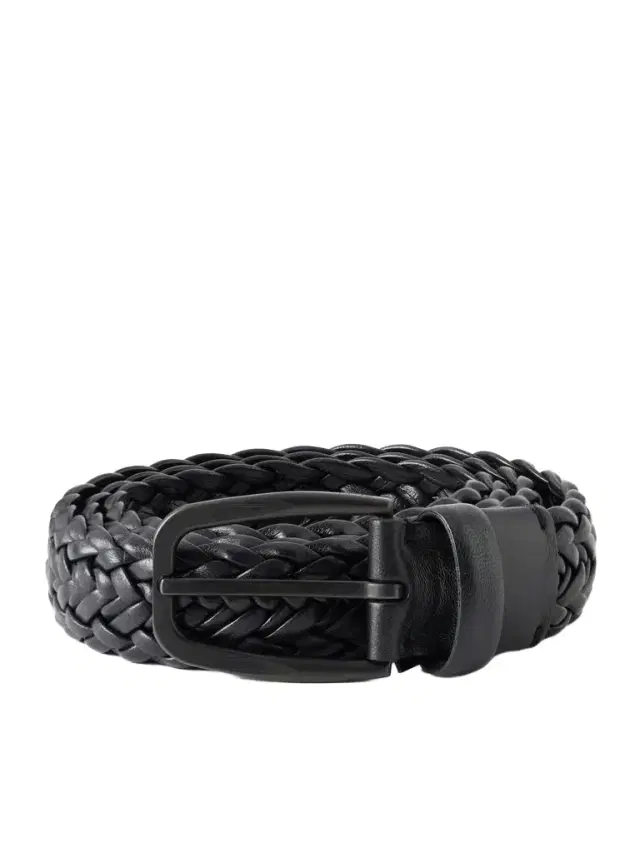 Zegna 3.2cm Braided Leather Belt - Men
