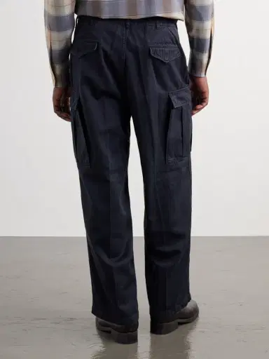 A.PRESSE Cotton-Twill Trousers - Men | Thumbnail 4