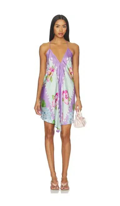 Verandah Handkerchief Mini Dress | Thumbnail 1