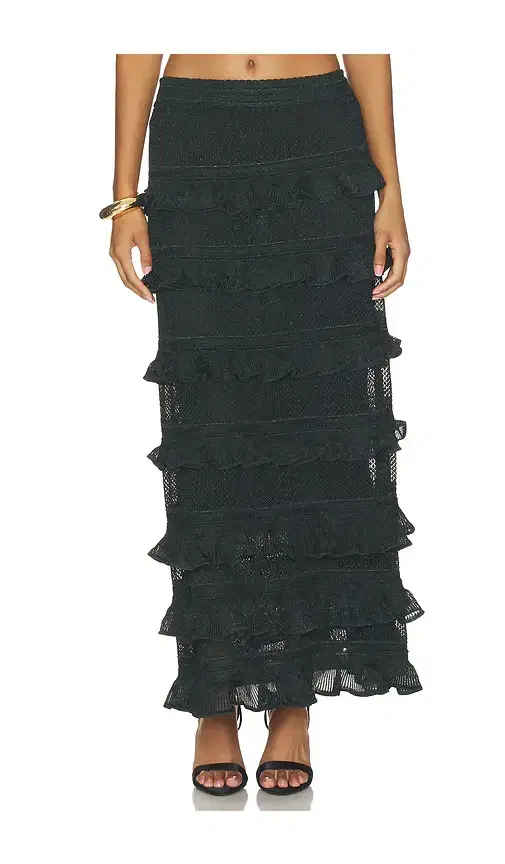 Zimmermann Valiant Frill Maxi Skirt
