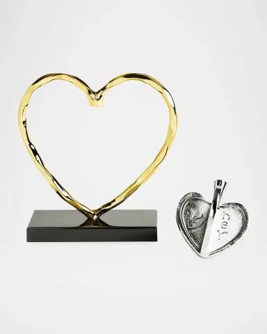 Michael Aram Heart Dreidel Hanukkah Decoration | Thumbnail 2