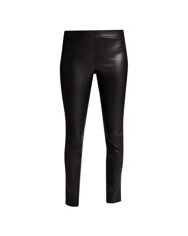 Theory Adbelle Skinny Leather Leggings