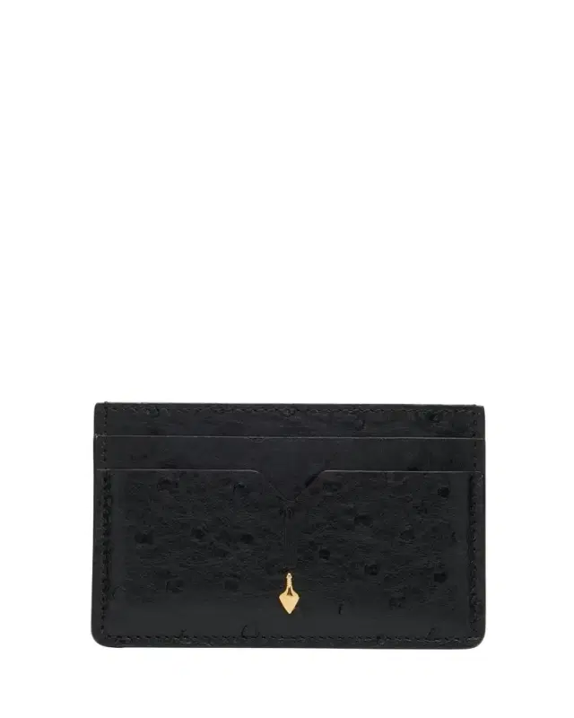 Jacques Marie Mage Men's Theodore Ostrich Card Case
