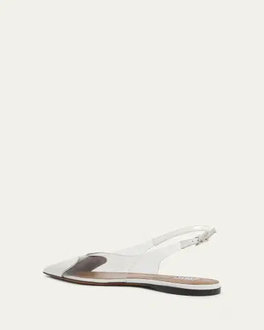 Alaïa Coeur Heart Clear Slingback Ballerina Flats | Thumbnail 4 Alaïa Coeur Heart Clear Slingback Ballerina Flats | Thumbnail 4