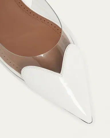 Alaïa Coeur Heart Clear Slingback Ballerina Flats | Thumbnail 5 Alaïa Coeur Heart Clear Slingback Ballerina Flats | Thumbnail 5