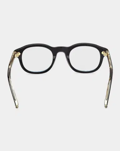 Tom Ford Men's T-Logo Acetate Round Eyeglasses | Thumbnail 3 Tom Ford Men's T-Logo Acetate Round Eyeglasses | Thumbnail 3
