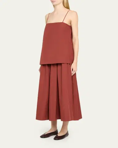 House of Dagmar Cotton Spaghetti-Strap Midi Dress | Thumbnail 4 House of Dagmar Cotton Spaghetti-Strap Midi Dress | Thumbnail 4