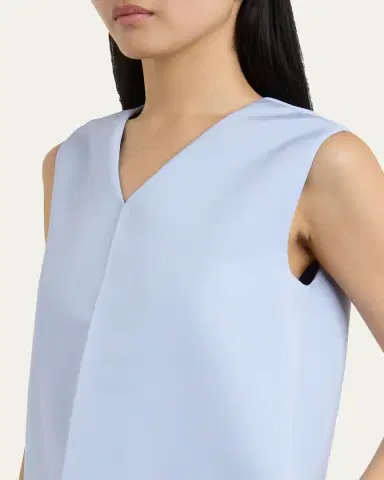 Jil Sander V-Neck Sleeveless Shift Dress | Thumbnail 5