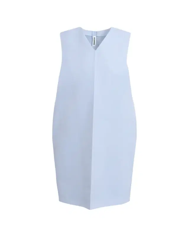 Jil Sander V-Neck Sleeveless Shift Dress