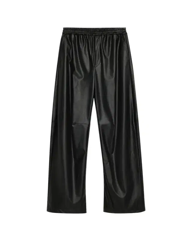 Maison Margiela Faux Leather Wide-Leg Pants
