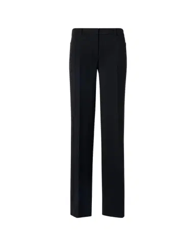 Akris punto Mikka Wool Tricotine Straight-Leg Pants | Thumbnail 1