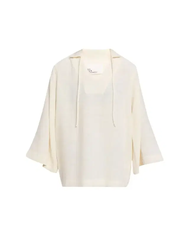 Lisa Marie Fernandez Linen-Blend Tunic Coverup