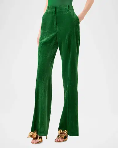 Akris Florine Corduroy Wide-Leg Trousers | Thumbnail 3 Akris Florine Corduroy Wide-Leg Trousers | Thumbnail 3