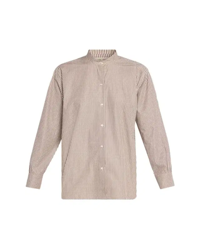 OFFICINE GÉNÉRALE Auria Striped Cotton Shirt