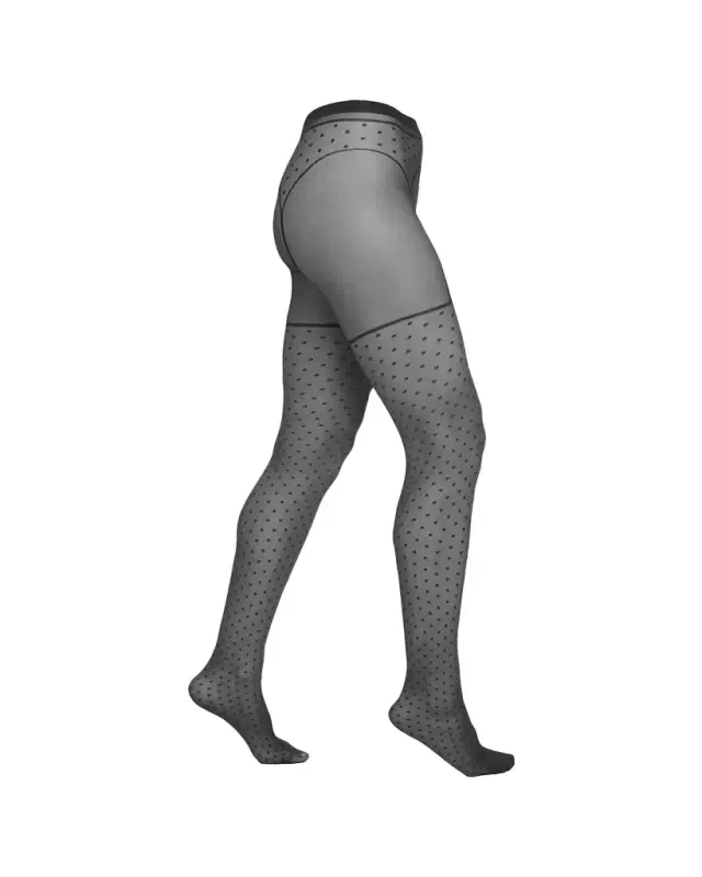 Wolford Dotted Garter Belt Tights