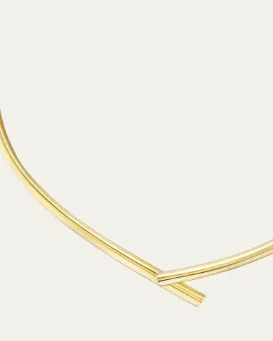 TABAYER 18K Yellow Gold Loop Choker | Thumbnail 2