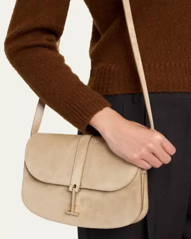 TOM FORD Kara Small Suede Crossbody Bag | Thumbnail 2