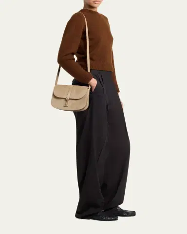 TOM FORD Kara Small Suede Crossbody Bag | Thumbnail 5