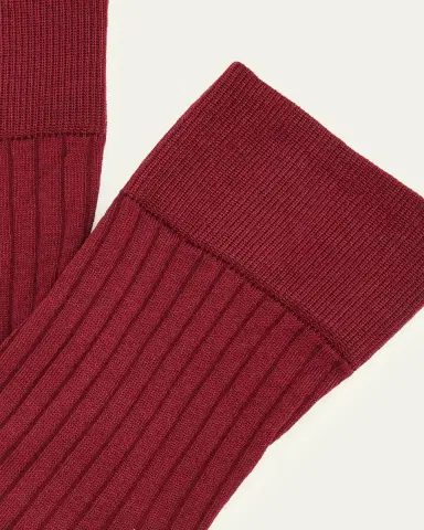Wolford Luxury Cotton Rib Knit Socks | Thumbnail 2