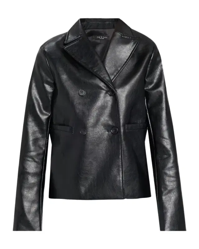 rag & bone Finley Faux Leather Jacket