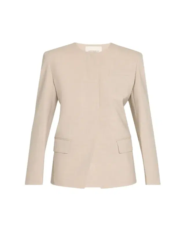 Lafayette 148 New York Stretch Wool Fitted Blazer