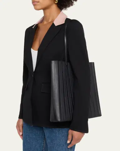 Mansur Gavriel Large Pleated Shoulder Bag | Thumbnail 2