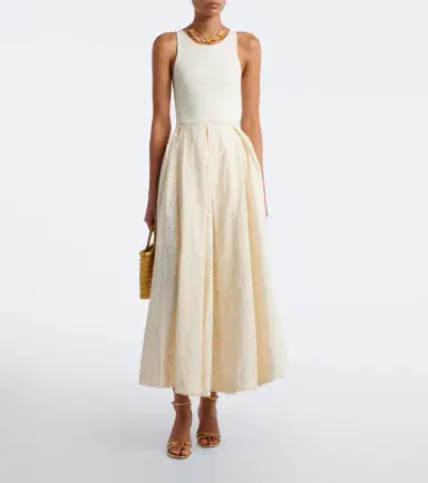 Agua by Agua Bendita Delta broderie anglaise cotton maxi skirt | Thumbnail 5 Agua by Agua Bendita Delta broderie anglaise cotton maxi skirt | Thumbnail 5