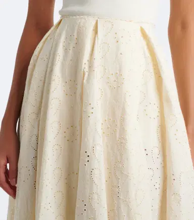 Agua by Agua Bendita Delta broderie anglaise cotton maxi skirt | Thumbnail 6 Agua by Agua Bendita Delta broderie anglaise cotton maxi skirt | Thumbnail 6