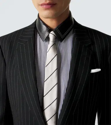 Tom Ford Striped silk jacquard tie | Thumbnail 2 Tom Ford Striped silk jacquard tie | Thumbnail 2