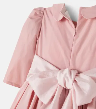 Petite Amalie Belted bow-detail dress | Thumbnail 2
