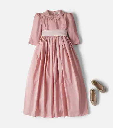 Petite Amalie Belted bow-detail dress | Thumbnail 4