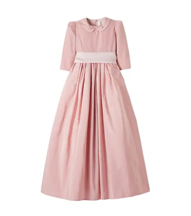 Petite Amalie Belted bow-detail dress